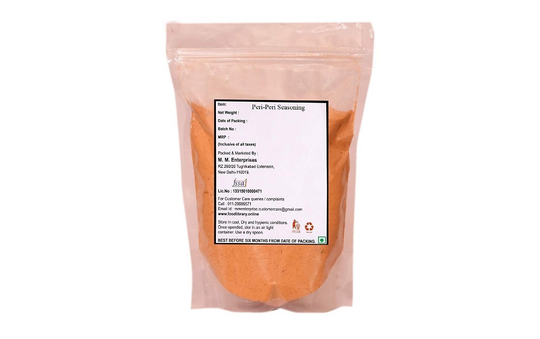Food Library Peri Peri Masala Seasoning    Pack  200 grams